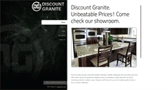 Desktop Screenshot of discountgranite.ca